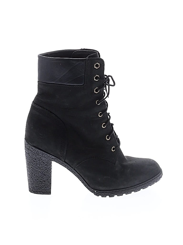 Pre-owned Timberland Ankle Boots In Black