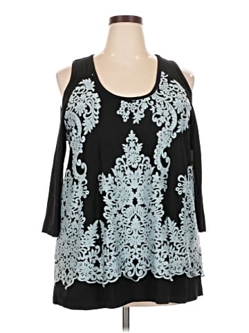 Karen Kane 3/4 Sleeve Top (view 1)