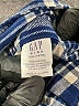 Gap Kids Plaid Blue Long Sleeve Button-Down Shirt Size 14 - 16 - photo 3