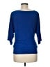 Last Tango Blue 3/4 Sleeve Top Size M - photo 2