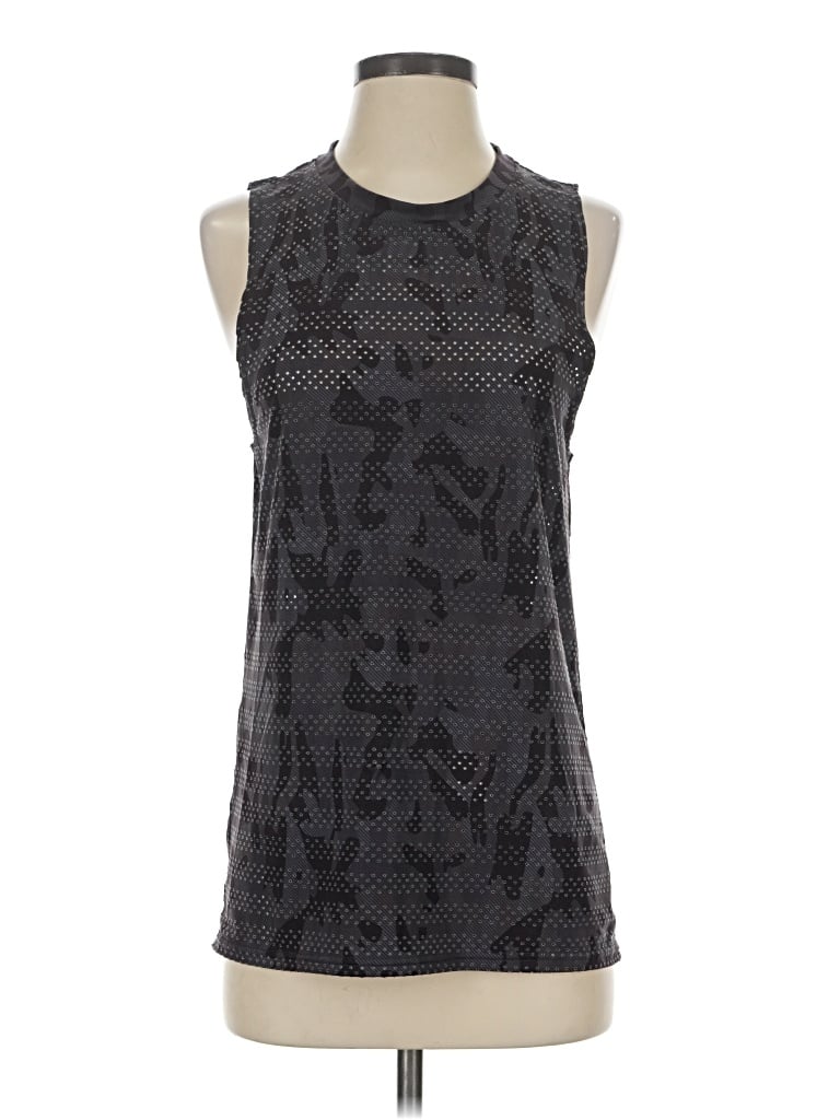 Pre-owned Zyia Active Sleeveless T-shirt In Gray