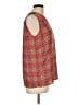 Artisan NY 100% Polyester Red Sleeveless Blouse Size L - photo 4