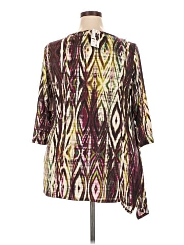 Karen Kane 3/4 Sleeve Blouse (view 2)