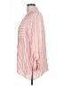 Ruby Rd. Stripes Pink 3/4 Sleeve Blouse Size L - photo 5