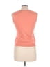 August Silk Orange Sweater Vest Size L - photo 2