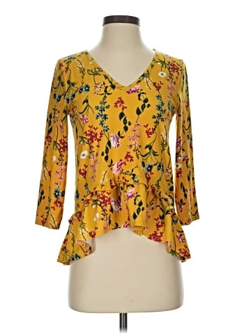 BCX 3/4 Sleeve Blouse (view 1)