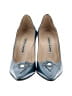Manolo Blahnik Blue Heels Size EU 38 - photo 2