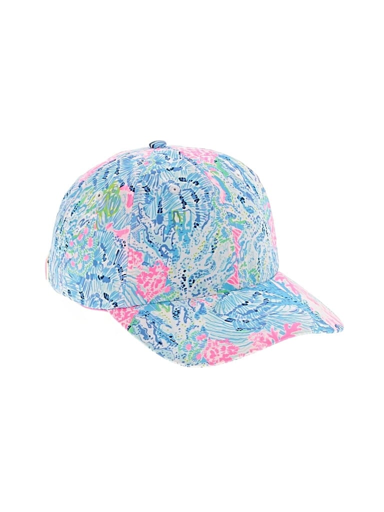 Pre-owned Lilly Pulitzer Baseball Cap In Pink