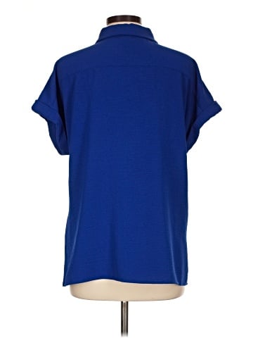 Calvin Klein Short Sleeve Blouse (view 2)
