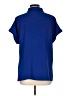 Calvin Klein 100% Polyester Blue Short Sleeve Blouse Size L - photo 2