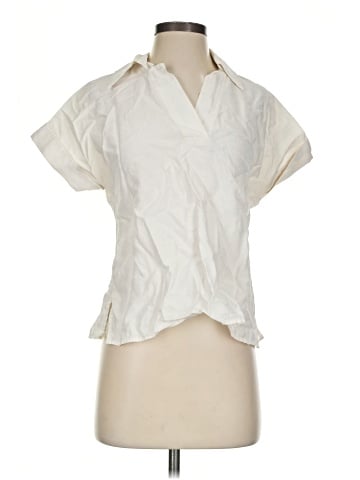 Banana Republic Factory Store Short Sleeve Blouse (view 1)