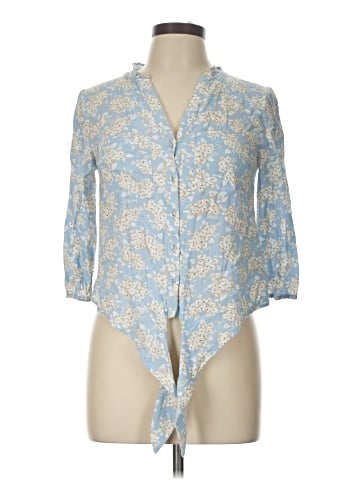oasis 3/4 Sleeve Button-Down Shirt (view 1)