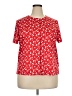 Blair Red Short Sleeve Blouse Size 2X (estimated) - photo 1