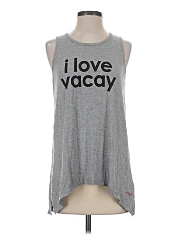 Peace Love World Sleeveless T-Shirt (view 1)