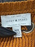 Lucky Brand 100% Cotton Orange Pullover Sweater Size M - photo 7
