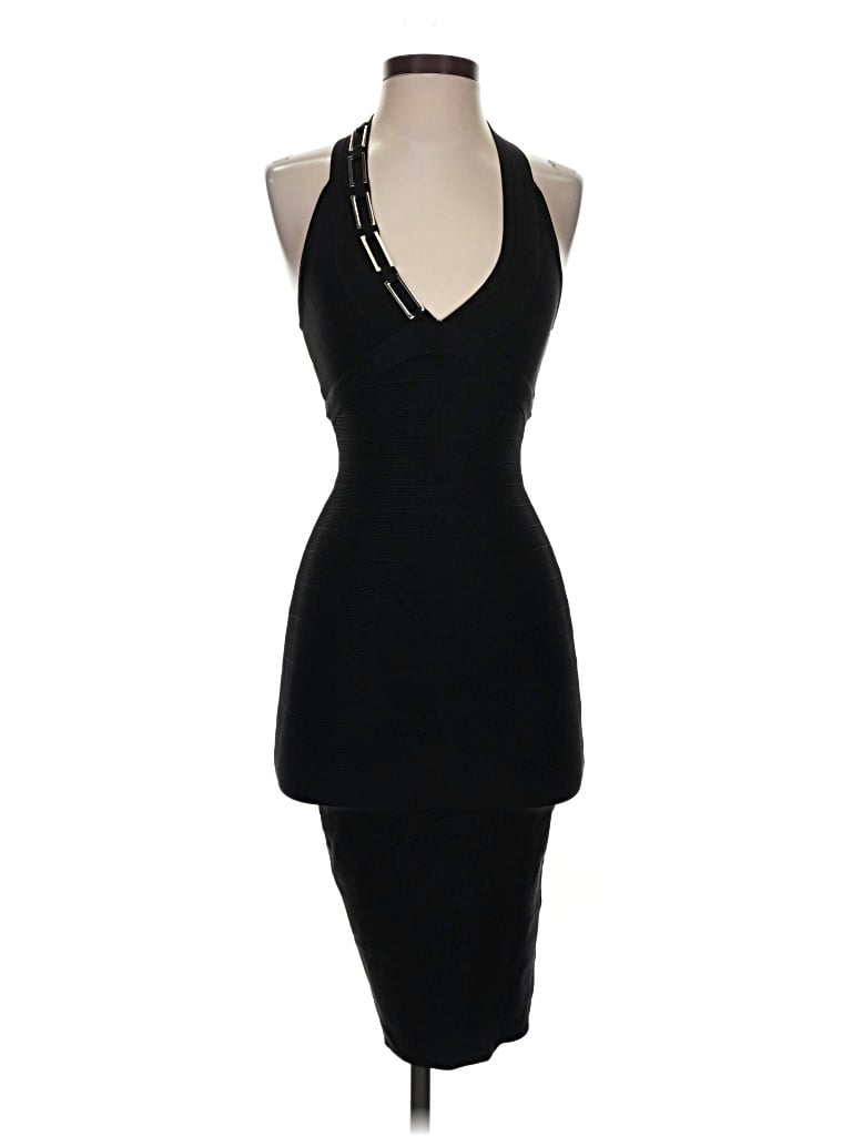 Pre-owned Marciano Cocktail Dress In Black