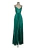 Lulus 100% Polyester Teal Cocktail Dress Size S - photo 1