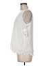 Maison Jules 100% Polyester White Sleeveless Blouse Size M - photo 5