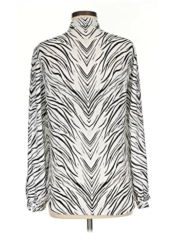 Peter Nygard Long Sleeve Blouse (view 2)