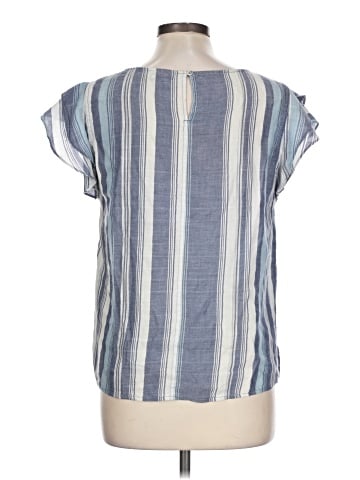 CALVIN KLEIN JEANS Short Sleeve Blouse (view 2)