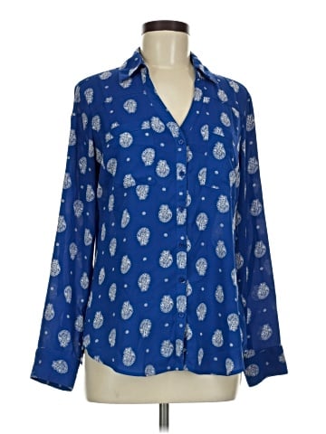 Express Long Sleeve Blouse (view 1)
