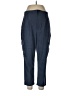 White House Black Market Blue Cargo Pants Size 10 - photo 1