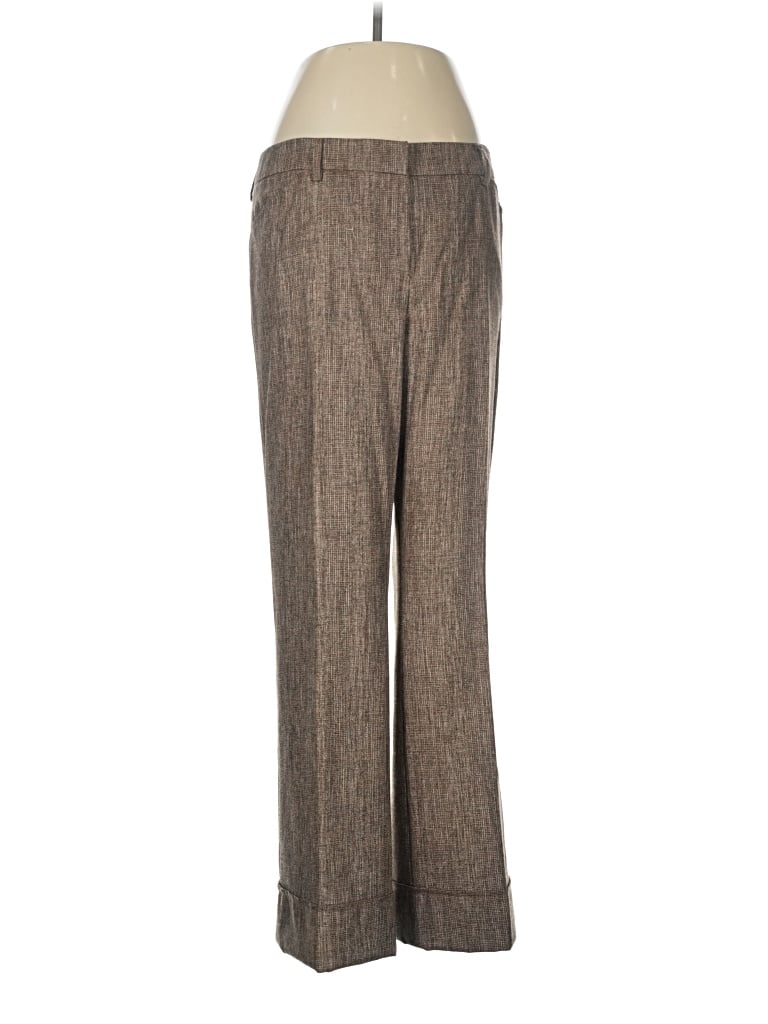 Per Se Wool Pants In Brown