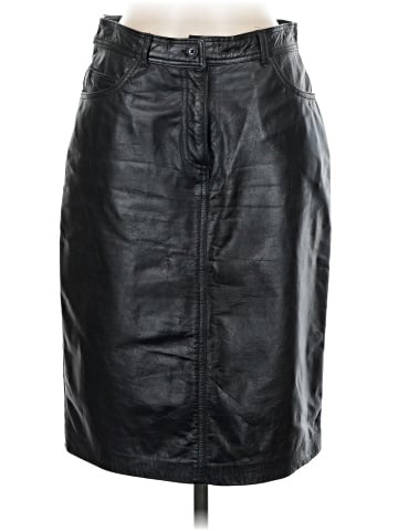 KORS Michael Kors Faux Leather Skirt (view 1)