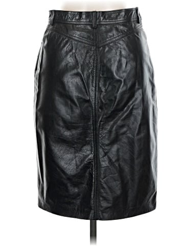 KORS Michael Kors Faux Leather Skirt (view 2)