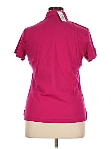 Joan Vass Short Sleeve Polo (view 2)