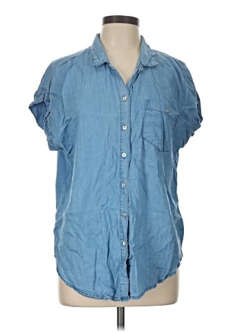 Holding Horses Short Sleeve Button-Down Shirt (view 1)