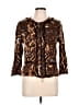 Alberto Makali Animal Print Brown Jacket Size L - photo 1