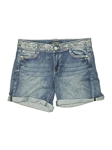 White House Black Market Denim Shorts (view 1)