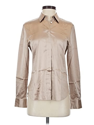LILYSILK Long Sleeve Silk Top (view 1)