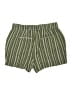 Cato 100% Cotton Stripes Green Shorts Size 14 - photo 2