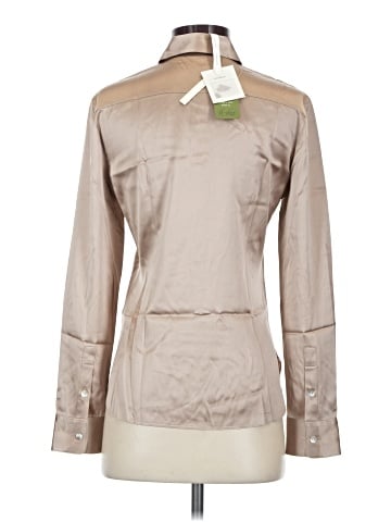 LILYSILK Long Sleeve Silk Top (view 2)