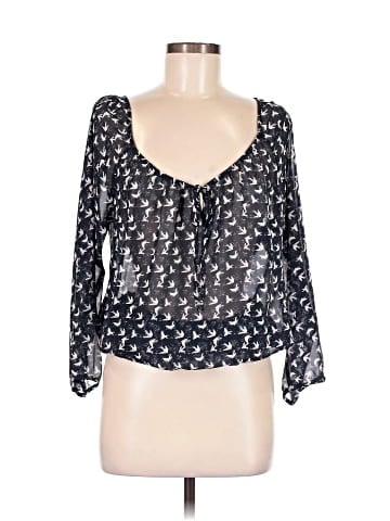 Wet Seal 3/4 Sleeve Blouse (view 1)