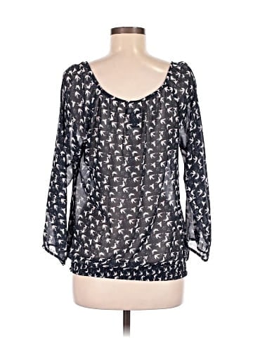 Wet Seal 3/4 Sleeve Blouse (view 2)