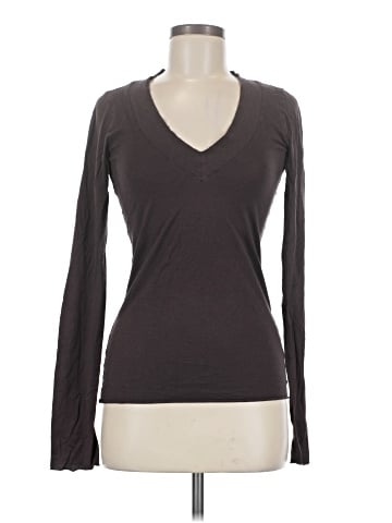 Velvet Long Sleeve Top (view 1)