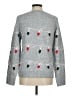 Cupcakes & Cashmere Hearts Gray Pullover Sweater Size M - photo 2