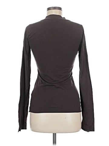 Velvet Long Sleeve Top (view 2)