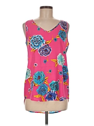 Pink Owl Sleeveless Top (view 1)