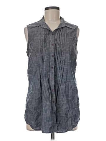 Van Heusen Sleeveless Button-Down Shirt (view 1)