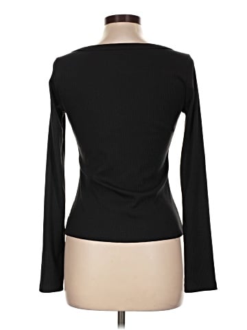 Aqua Long Sleeve T-Shirt (view 2)