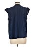 89th & Madison Blue Sleeveless Blouse Size L - photo 2
