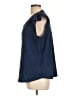 89th & Madison Blue Sleeveless Blouse Size L - photo 5