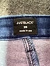 Just Black Solid Blue Jeans Size 26 waist - photo 4