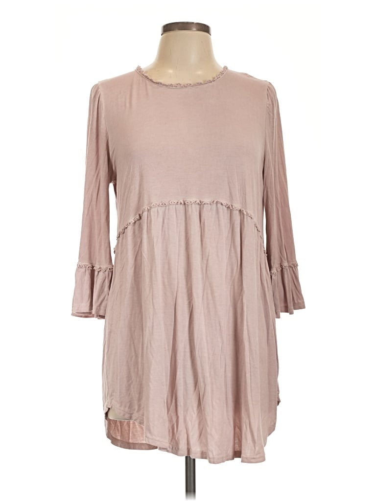 Pre-owned Pol Casual Dress In Tan