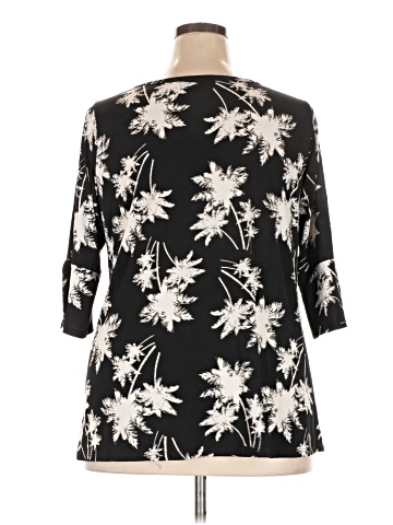 Karen Kane 3/4 Sleeve Blouse (view 2)