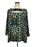 Cato Green 3/4 Sleeve Blouse Size 28W - photo 1